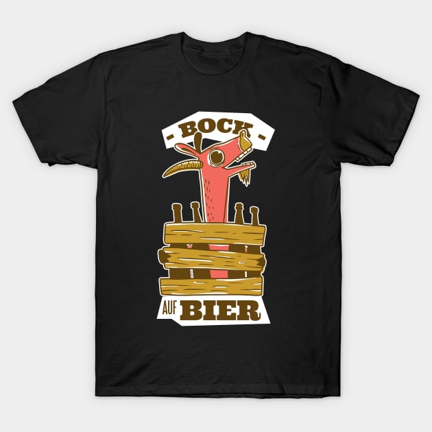 Bock auf Bier T-Shirt by LR_Collections